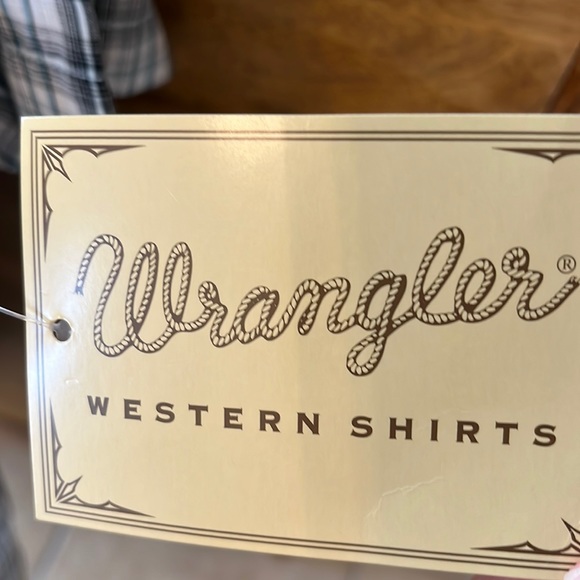 Wrangler Western Shirt Men’s Large - Picture 6 of 6